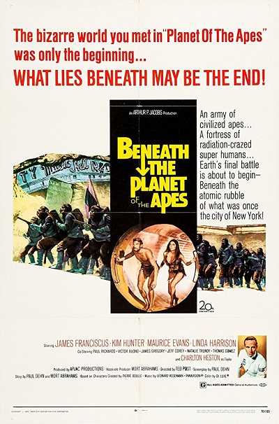 مشاهدة فيلم Beneath the Planet of the Apes 1970 مترجم