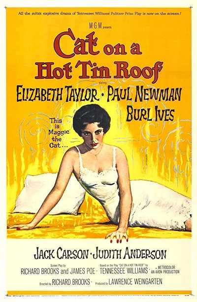 مشاهدة فيلم Cat on a Hot Tin Roof 1958 مترجم