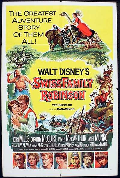 مشاهدة فيلم Swiss Family Robinson 1960 مترجم