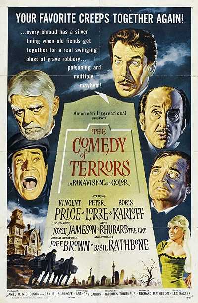 مشاهدة فيلم The Comedy of Terrors 1963 مترجم