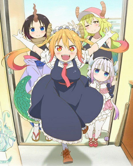 انمي Kobayashi-san Chi no Maid Dragon الموسم الاول كامل